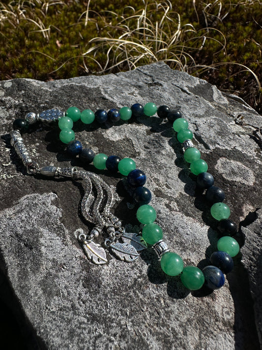 Handmade Tasbih 33 Beads Natural Stones
